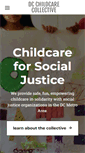 Mobile Screenshot of dcchildcarecollective.org